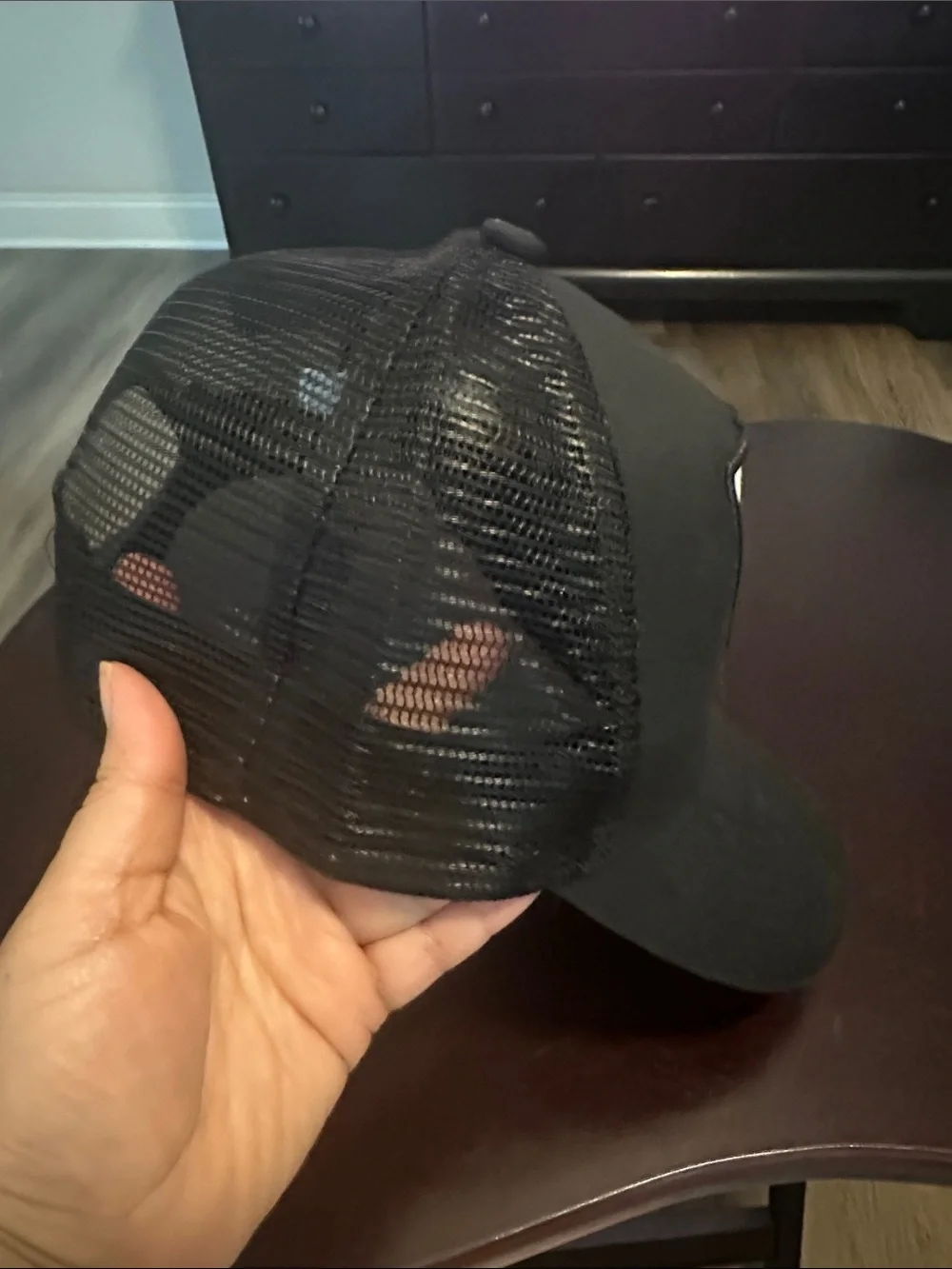 Goorin Bros Black 'Bear' Patch Trucker Hat